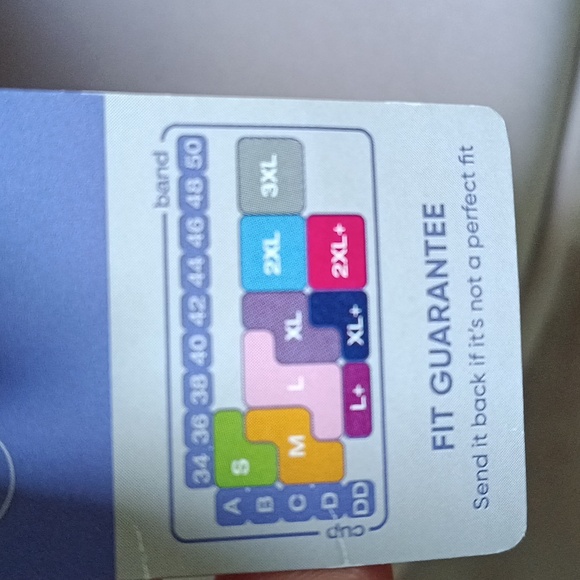 NWT Hanes Taupe Dreamwire Cushioned Underwire Bra Size XL - Picture 9 of 9